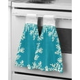 thumbnail image 2 of Accessories Kitchen Cloth Hanging Dishcloths Cloth Absorbent Supplies Bathroom Towel Hand Plaid Utensils Kitchen, 2 of 7