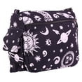 thumbnail image 3 of SoliVisk Sun Moon and Stars Small Cosmic Crossbody Shoulder Bag Black, 3 of 3