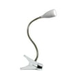 thumbnail image 2 of Simple Designs Flexible Gooseneck LED Clip Light Desk Lamp, 2 of 4