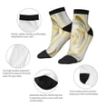 thumbnail image 5 of Pofeuu White Rose Print 30cm Socks, Adult Running Hiking Socks for Youth and Adult, 5 of 7