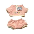 thumbnail image 4 of Ropa deportiva para muñecas CUTICAT 2 piezas sudadera con capucha y pantalones Rosa, 4 of 8