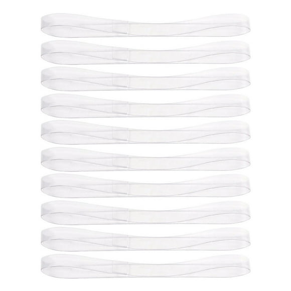 WORGEOUS 5 pares de cordones de viga invisibles anti-sueltos transparentes tacones altos.