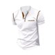 thumbnail image 3 of Camisetas de Manga Corta de Bolsillo de Cuello de Manga Corta de los Hombres, Camiseta Deportiva Casual para los Hombres, 3 of 5