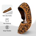 thumbnail image 4 of Zapatos planos CHIN·MOON Vestido clásico para mujer, marrón, leopardo, 4 of 8