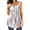 Pink, variant on Raeneomay Tank Tops for Women Women Summer Tops Casual Button Pleated Crewneck Printed Sleeveless Tunic T-Shirt Loose Blouse Tee