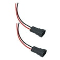 thumbnail image 1 of Male Adapter Wiring Harness, 12V Easy Installation High Temperature  Socket Wires 2Pcs  Conductivity  For H11 H8 880 890 Bulb Models, 1 of 8