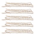 thumbnail image 2 of Pearl Ribbon, Pearl Applique Rhinestone Ribbon Rhinestone Strip Pearls And Rhinestones For Crafts  for Beaded Curtains for Wedding Wreath 1.2cm/0.5in Wide White Single Pearl, 2 of 7