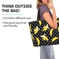 thumbnail image 2 of Easygdp Banana Bolsas Tote para Mujer, Bolsos de Hombro para Viaje, Bolsos de Mano de Gran Capacidad para Compras y Trabajo, 2 of 8