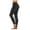 Black-1, variant on Yoga Leggings For Women High Waist Tummy Control Ankle Length Pants Comfortable Stretchy Fall Winter Workout Pants
