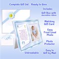 thumbnail image 3 of Baby Boy Christening Gift, Gift-Boxed Picture Frame Set, Tabletop, Holds a 3.5 x 5 Photo, Numbers 6:24-26 Verse, 3 of 6
