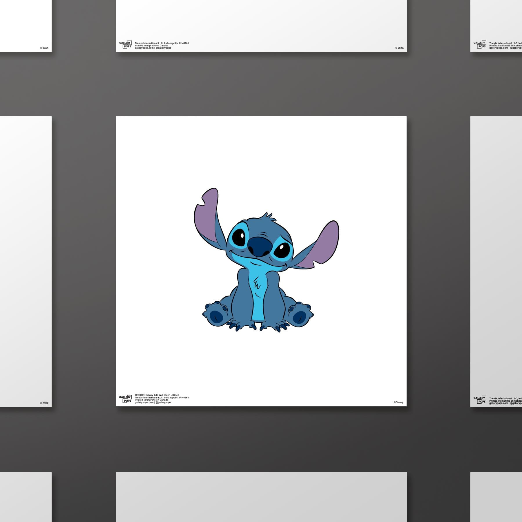 Gallery Pops Disney Lilo & Stitch - Stitch Wall Art, Unframed Version, 12" x 12"