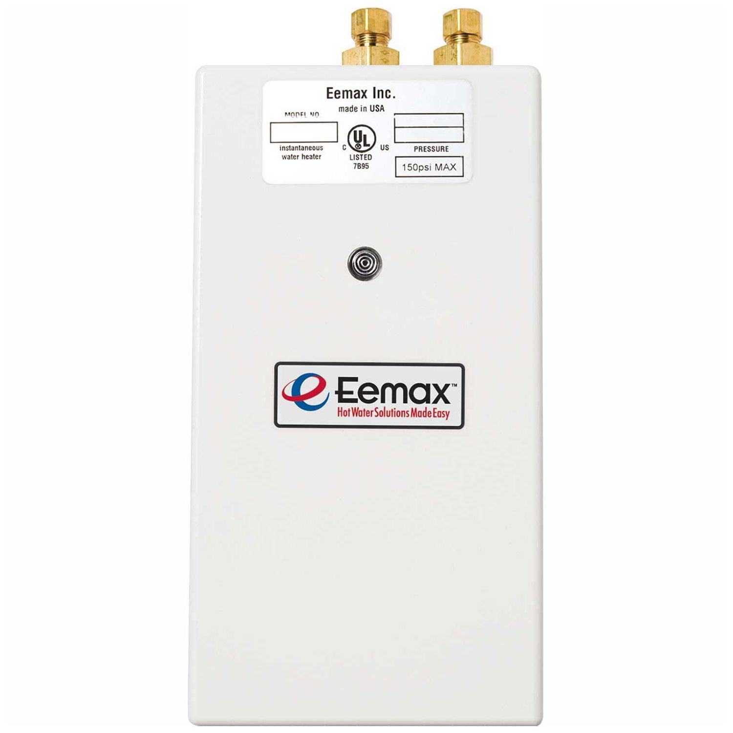 Eemax Electric Tankless Water Heater, Single Point Of Use 4.1KW 277V