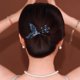 thumbnail image 5 of Pinza para el pelo con flores de diamantes de imitación, accesorios para el cabello para mujer, 5 of 9