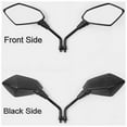 thumbnail image 2 of Pair of Rearview Mirrors for Motorcycles Universal Rearview Mirror for Scooter Motorcycle Quad ATV Bikes Bicycle Thread Bolt 8 mm, 2 of 5