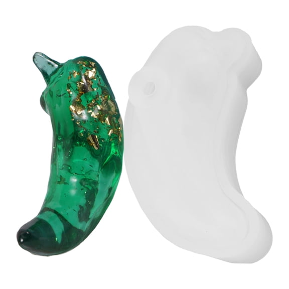 BESTOYARD Chili Shape Silicone Mold White 1Pack