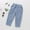 Light Blue, variant on Luogg Boys Casual Pants For Toddlers And Kids Lightweight Elastic Waist Comfortable Everyday Wear Spring Summer Loose Fit Pure Color Long Trousers Boys Corduroy Pants 2-3 Years