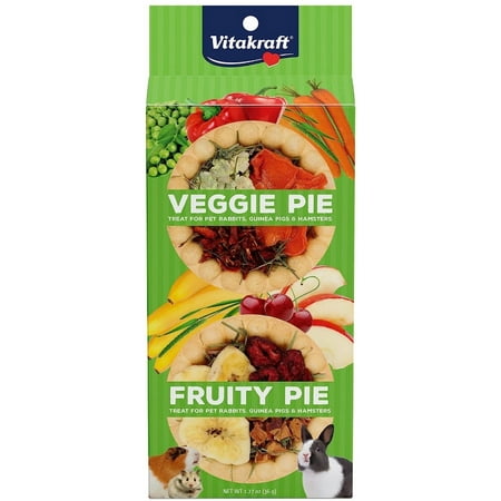 Vitakraft Veggie Fruity Pie Crunch for Small Pets