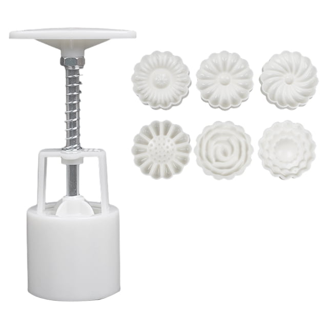 Moldes para prensar pasteles de luna, moldes para prensar pasteles de luna con flores chinas, moldes para postres de luna hechos a mano, moldes para hacer pasteles de luna con masa de hojaldre y