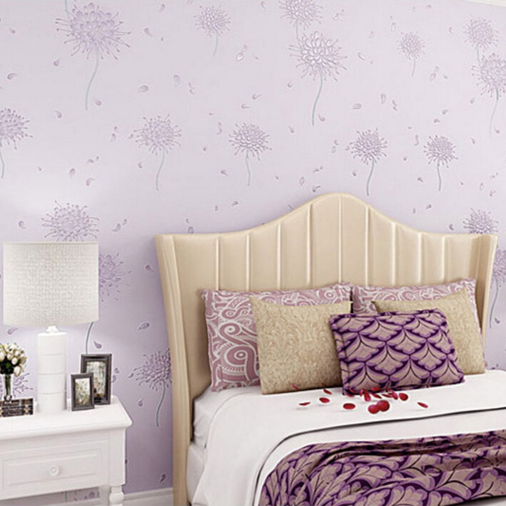 CreativeArrowy DIY 3D Stereoscopic Embossed Dandelion Wall Paper