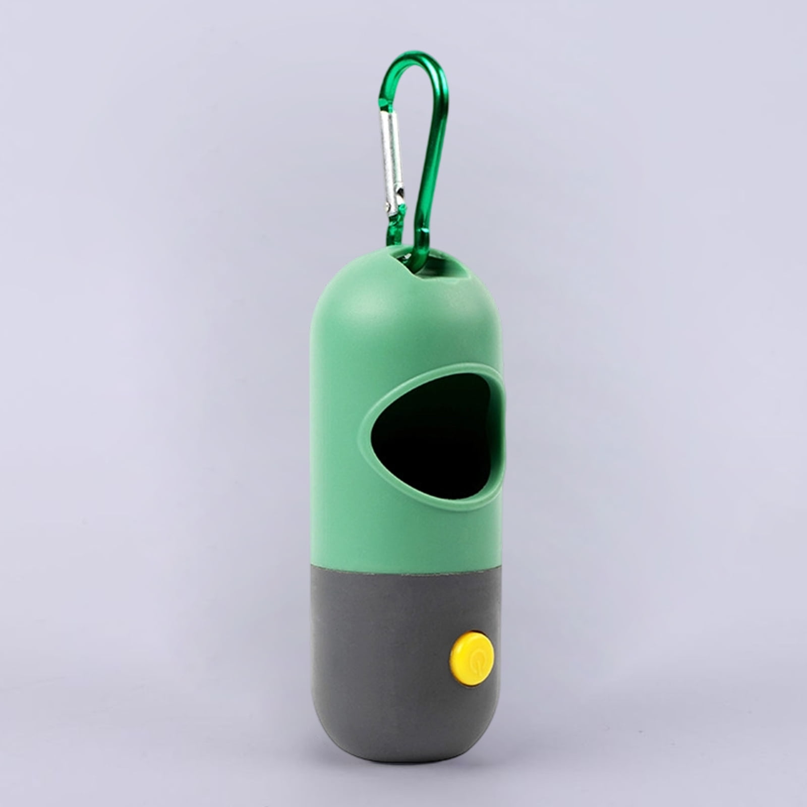 Durability Plastic Dog Poop Bag Dispenser for Pet Owners Easyly Refills and LED Light for Safety During Nighttimes Outdoor