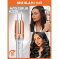 thumbnail image 2 of SHEGLAM - Rizador automático de 1 1/4 pulgadas con 3 temperaturas de calentamiento rápido, rotación de 2 vías, antiarañazos, rotación antienredos, apagado automático para peinado del cabello, 2 of 5