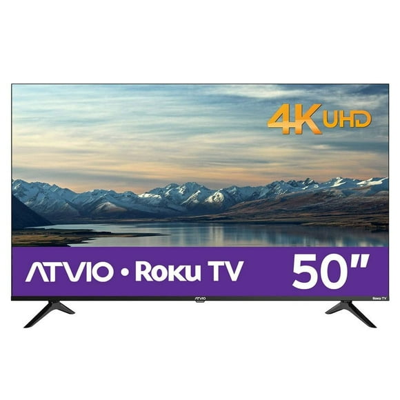 TV ATVIO 50 Pulgadas 4K Roku TV ARK5017ILED