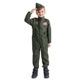 thumbnail image 1 of Disfraz de piloto de caza de Estados Unidos para niños con mono, 1 of 3