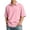 Light pink, variant on Leidass Men Casual Lapel Pocket Polo Short Sleeve Shirt Soft Cotton Breathable Multi Color Fashion Top For Summer Office Travel Daily Casual Wear Army Green L