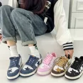 thumbnail image 3 of Chaussures de Planche à Roulettes en Denim pour Femmes Mode Bout Rond Chaussures de Sport Polyvalentes Espadrilles de Sport d'Extérieur, 3 of 3