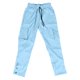 thumbnail image 3 of Ceisia Men Solid Color Multi Pocket Button Work Pants Outdoor Casual Gift Loose Trousers, 3 of 4