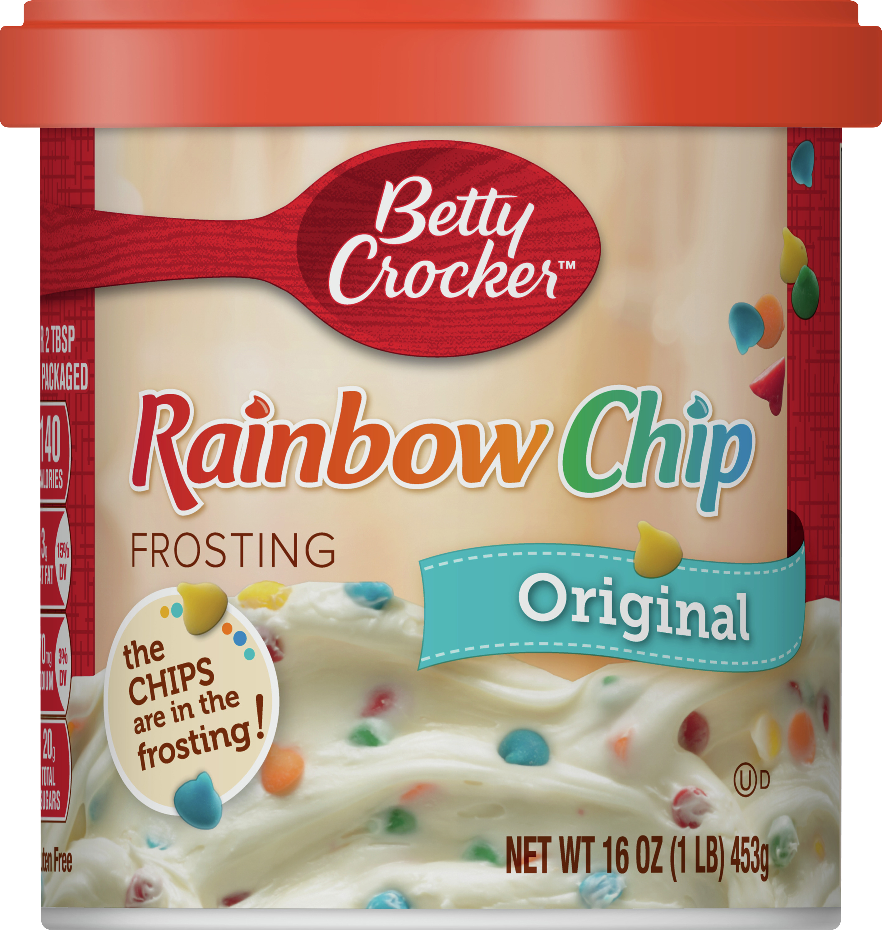 Betty Crocker Original Rainbow Chip Frosting, 16 oz