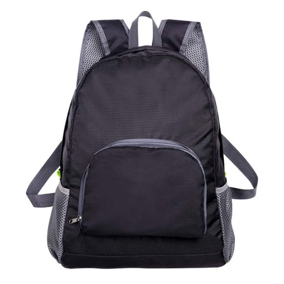 Ohufall Fluorescent Color Foldable Travel Backpack School Bag For Students Minimalism Style College Essentials Daypack