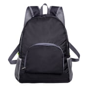 Ohufall Fluorescent Color Foldable Travel Backpack School Bag For Students Minimalism Style College Essentials Daypack