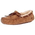 thumbnail image 4 of Ugg Women's Dakota Leather Chestnut Ankle-High Suede Slipper - 5M, 4 of 12