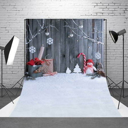 NK HOME Photography Backdrops Christmas Holiday Party Decoration Xmas Tree Oraments Gifts Vinyl Fabric Studio Photo Video Background Screen