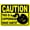 Warning Sign 1, variant on Caution This is a Copperhead Snake Habitat Sign Safety Signs (X1339) Metal Tin Signs 8 x 12 Inches Safety Caution Sign for Indoor or Outdoor