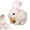 White, variant on My Realistic Bunny Toy, Interactive Bunny Realistic Bunny - Jumping, Twitching, And Shaking Ears, Bunny Realistic Bunny Toy, Bunbi Realistic Bunny, Realistic Bunny Toys for Kids(White)