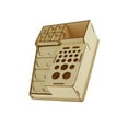 thumbnail image 1 of Wooden Epoxy Tools Storage Holder Paint Bottles Rack Model Organizer #2, 1 of 9