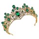 thumbnail image 3 of Crystal Wedding Tiara Hair Accessory for Bride Women Special Occasions 6.3×6.3×3.1in 1Set, 3 of 4