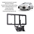 thumbnail image 2 of <p>License Plate Holder, Easy To Install Aluminum Alloy Prevent Theft Front License Plate Bracket Mounting Kit  For Car</p>, 2 of 7