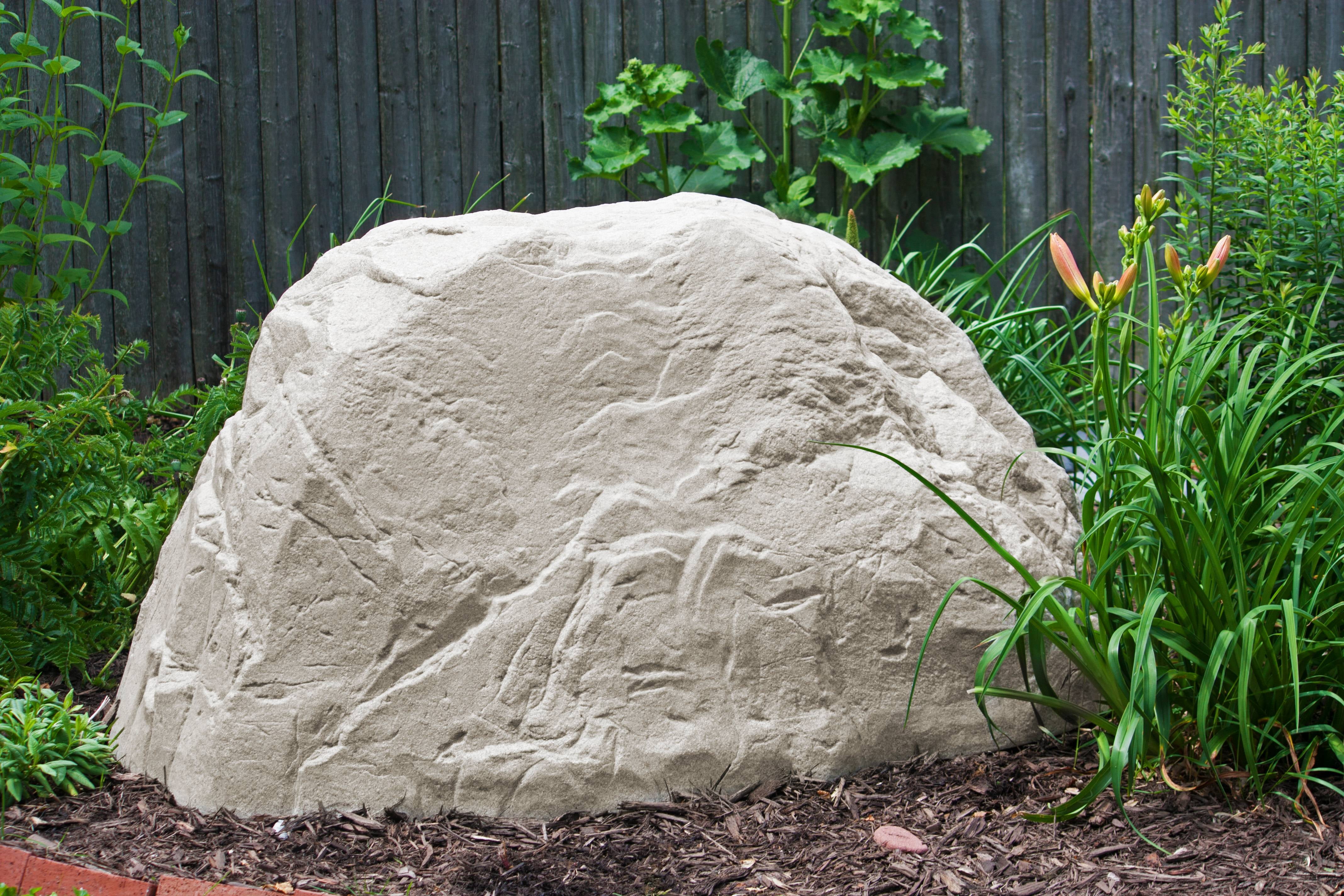 Foam Landscape Rocks Lightweight Garden Rocks Artificial Landscape Rocks - Lightweight PU ...