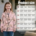 thumbnail image 7 of Uorisanigo Kids Girls Sweatshirt Casual Long Sleeve Pullover Crop Tops Oversized Pink Camo Hunting Forest Quarter-Zip Pullover Jacket Teen Girl School Athletic Tops Fall Fashion Outfits Clothes, 7 of 7