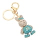 thumbnail image 5 of Llavero de Conejito Azul Jadeshay Lindo Llavero Animal Colgante, 5 of 8