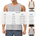 thumbnail image 5 of FRSASU Mens Cotton Tank Tops Sleeveless Gym Shirts Cut off Workout Running Tanks Loose Fit Atheltic Muscle Tees Black, 5 of 8