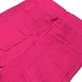 thumbnail image 3 of Wrapables® Faux Jean Skinny Leggings for Girls (Set of 2), Fuschia and Black, Large, 3 of 4