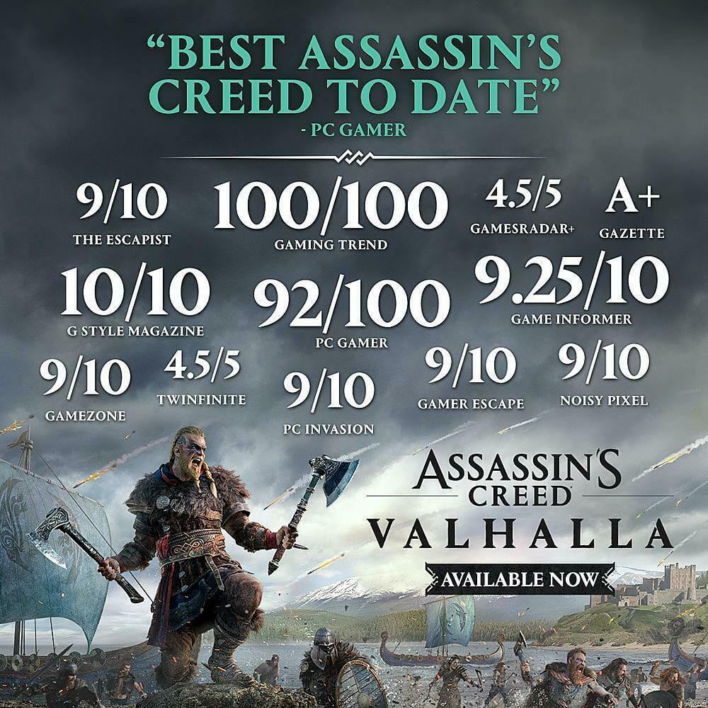 Assassin's Creed Valhalla - Standard Edition for PlayStation 5 [New Video Game]