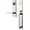 Brass, variant on baldwin 85392260rent minneapolis full escutcheon right hand single cylinder entry tubular handleset with 5162 lever - bright chrome