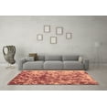 thumbnail image 3 of Ahgly Company Indoor Rectangle Abstract Brown Modern Area Rugs, 2' x 4', 3 of 4