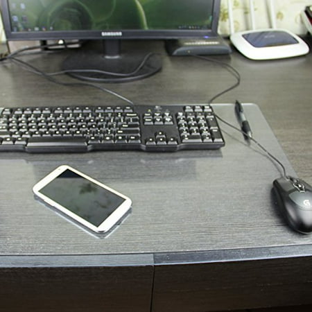Home Cal Desk Mat Rectangular Clear And Grinding 20 X25