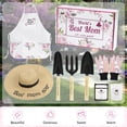 thumbnail image 3 of LANNIU Gardening Tool Set with Hand Tools, Straw Hat, Apron, and Gloves - 7 Pieces Gardening Gifts for Women, 3 of 8